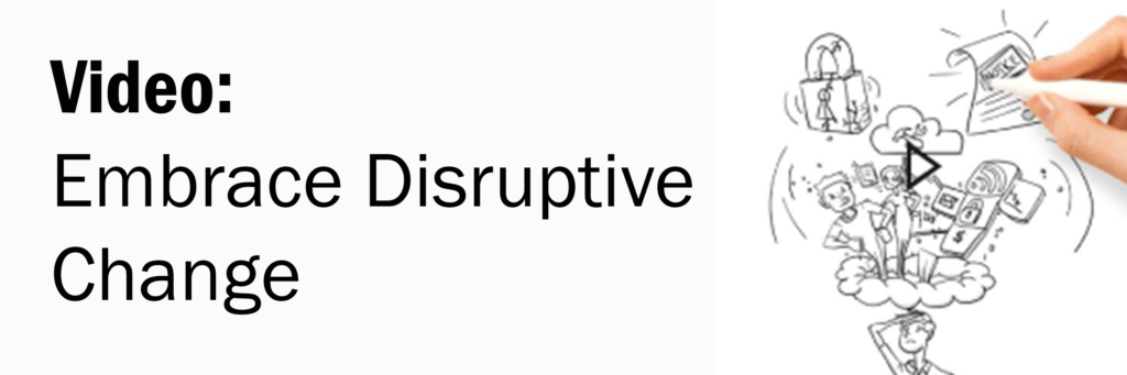HPE VIDEO - Embrace Disruptive Change