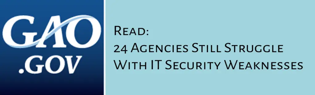 GAO_IT security weakness
