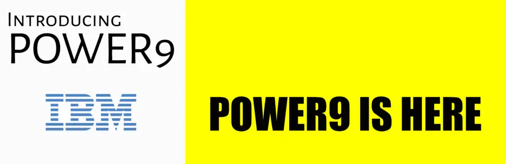 Introducing IBM POWER9