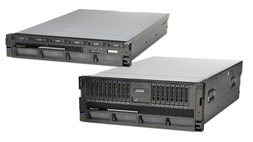 IBM Power9 Servers H922 and H924