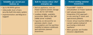 Benefits of Running SAP HANA on IBM Power
